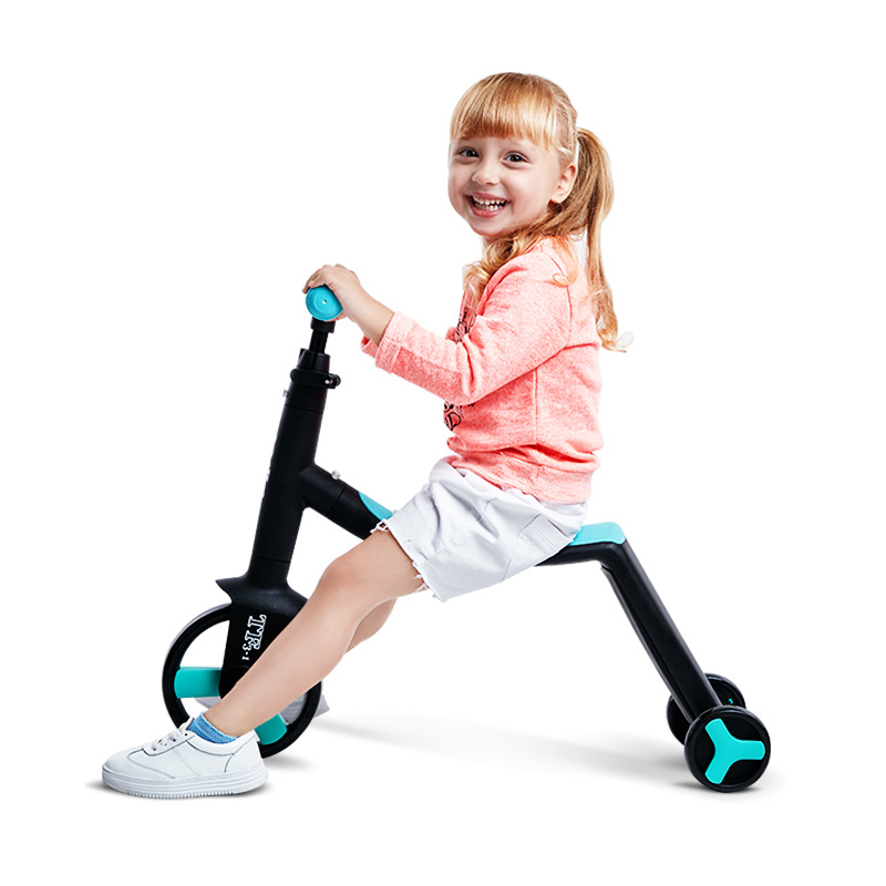 Children's Scooter Balance Car Tricycle Three-in-One Baby's Stroller Scooter Luge Natto Nadle