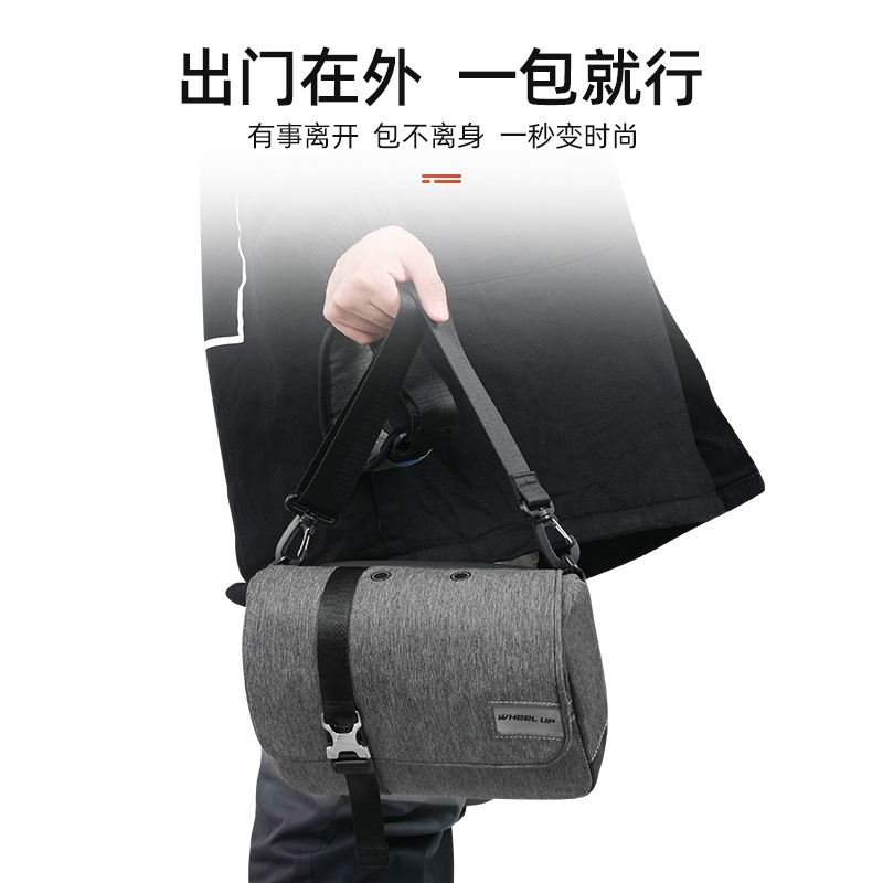 Wheelup Bicycle Bag Skateboard Bicycle Bags Folding Handlebar Bag Balance Car Front Bag Cycling Bag Cross-Border