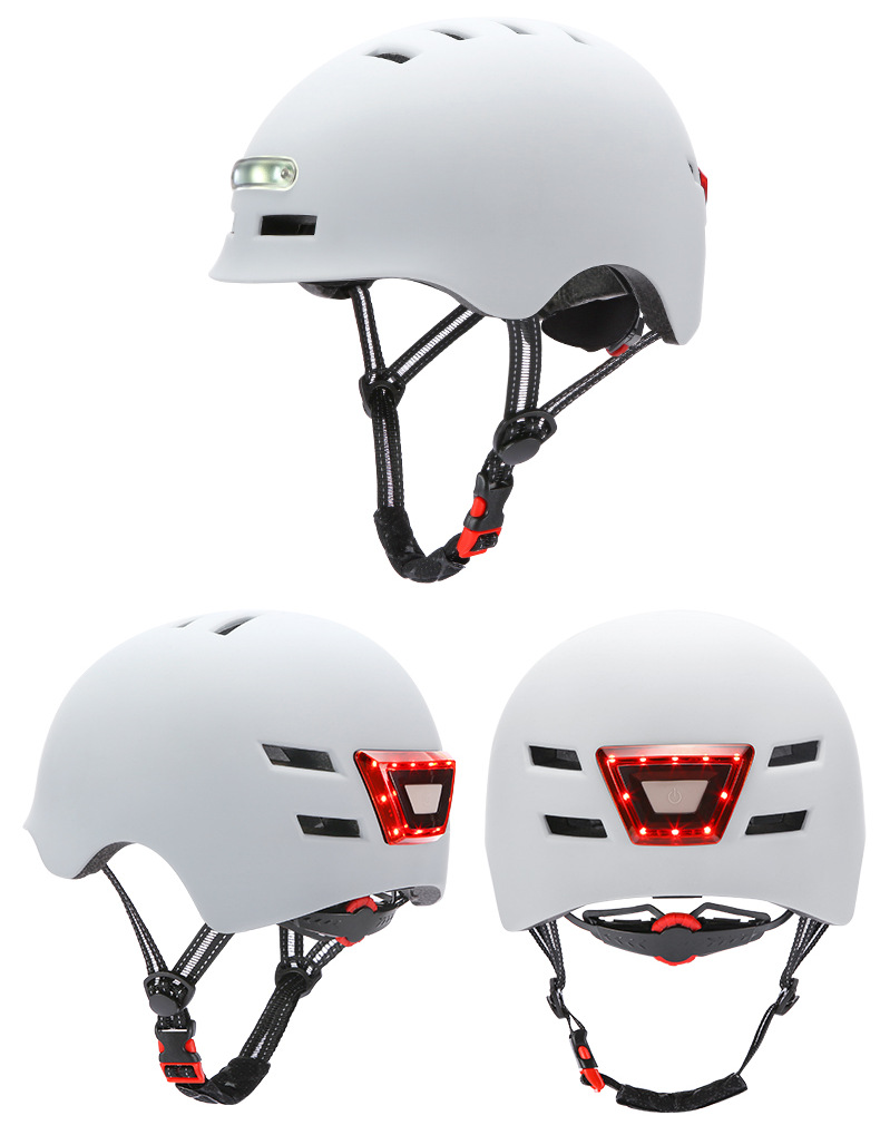 Lighting Warning with Lights Integrated Helmet Bicycle Balance Car ElectrombileScooter Cycling Outdoor Helmet Lighting Warning with Lights Integrated Helmet Bicycle Balance Car ElectrombileScooter Cycling Outdoor Helmet