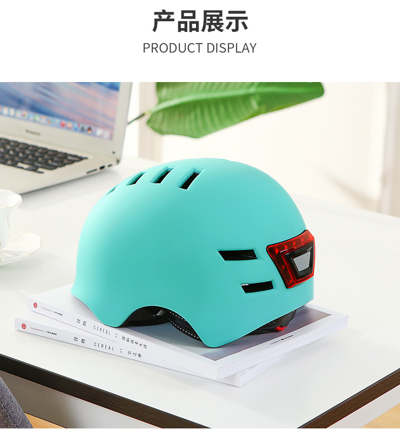 Lighting Warning with Lights Integrated Helmet Bicycle Balance Car ElectrombileScooter Cycling Outdoor Helmet Lighting Warning with Lights Integrated Helmet Bicycle Balance Car ElectrombileScooter Cycling Outdoor Helmet