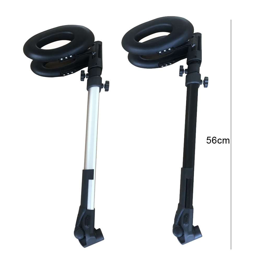 Rod Butterfly Rod Balance Car Accessories ThreeSection Telescopic Reinforced Manual Control Rod with Foot Brace TwoinOne