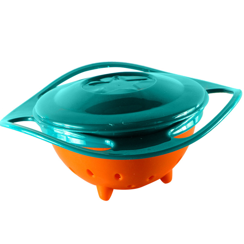 360 degree rotating balance Bowl top Bowl FLYING saucer Bowl baby Bowl