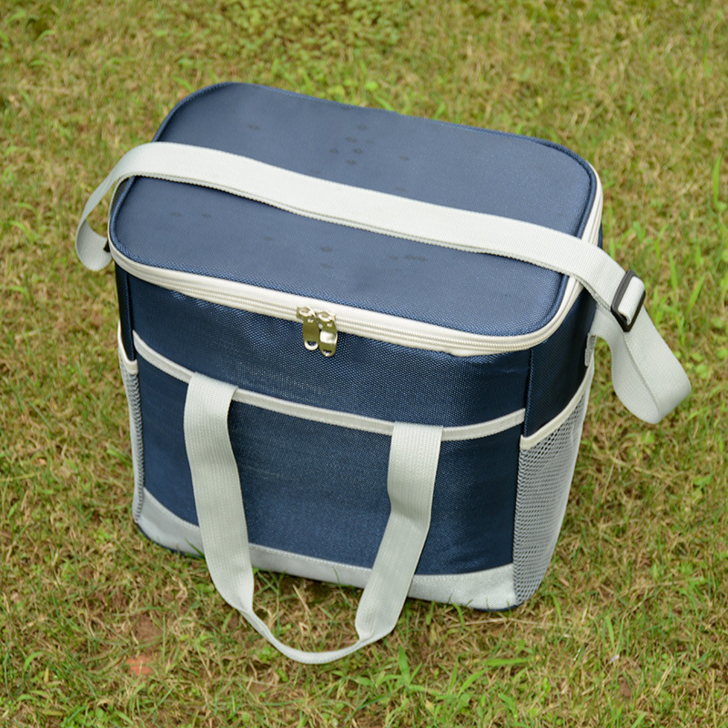 Lunch Box Bag Ice Pack Large Capacity Insulated Lunch Bag Large Outdoor Portable Portable Thickened Cooler Bag