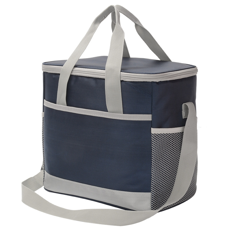 Lunch Box Bag Ice Pack Large Capacity Insulated Lunch Bag Large Outdoor Portable Portable Thickened Cooler Bag