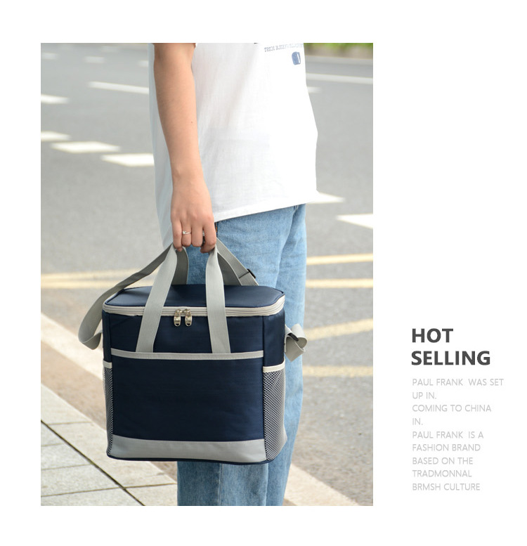 Lunch Box Bag Ice Pack Large Capacity Insulated Lunch Bag Large Outdoor Portable Portable Thickened Cooler Bag Lunch Box Bag Ice Pack Large Capacity Insulated Lunch Bag Large Outdoor Portable Portable Thickened Cooler Bag