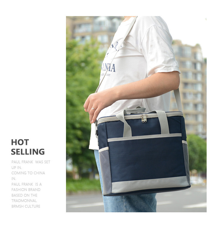 Lunch Box Bag Ice Pack Large Capacity Insulated Lunch Bag Large Outdoor Portable Portable Thickened Cooler Bag Lunch Box Bag Ice Pack Large Capacity Insulated Lunch Bag Large Outdoor Portable Portable Thickened Cooler Bag