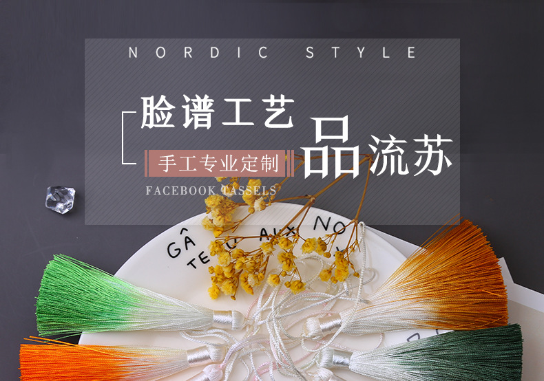 8cm Gradient Tassel Fringe Segment Ran Closed Lanyard Ice Silk Vertical Tassel Bookmark Phone Case Fimbrilla Pendant 8cm Gradient Tassel Fringe Segment Ran Closed Lanyard Ice Silk Vertical Tassel Bookmark Phone Case Fimbrilla Pendant