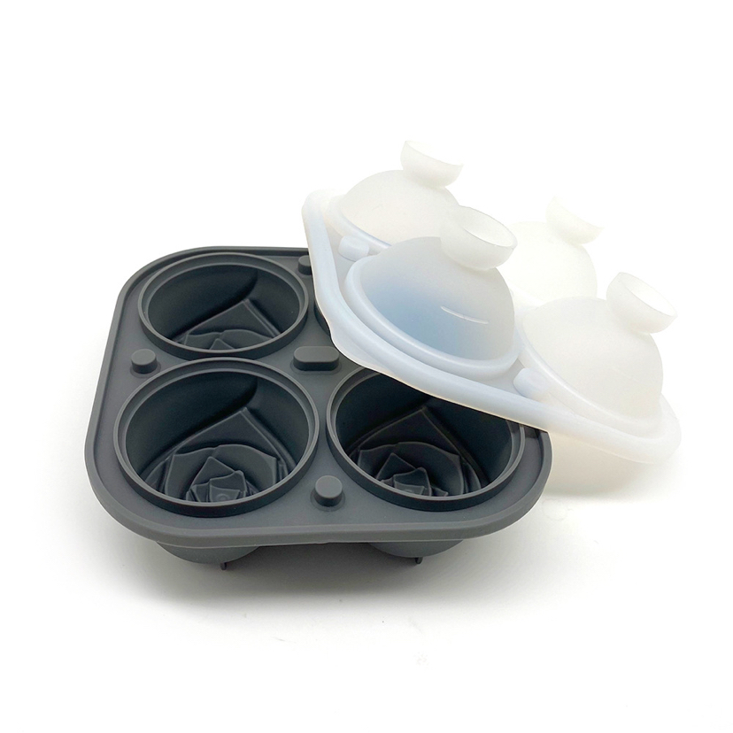 4-Piece Rose Silicone Mold 4-Piece Funnel-Free Ice Tray 4-Piece Rose Silicone Mold 4-Piece Funnel-Free Ice Tray