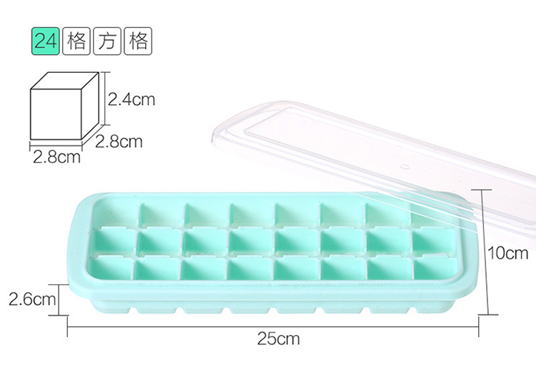 New Silicone Ice Tray 24 Grid 36 Grid Ice Tray with Lid Silicone Ice Tray Home Bar Ice Maker Wholesale New Silicone Ice Tray 24 Grid 36 Grid Ice Tray with Lid Silicone Ice Tray Home Bar Ice Maker Wholesale