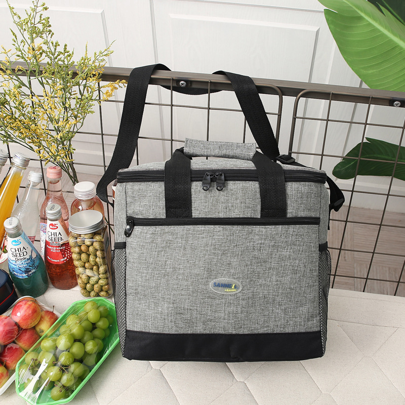 16L Insulated Bag Picnic Ice Pack Oxford Cloth Cold Storage Bag Lunch Bag Aluminum Foil Bento Thermal Bag Whole 16L Insulated Bag Picnic Ice Pack Oxford Cloth Cold Storage Bag Lunch Bag Aluminum Foil Bento Thermal Bag Whole