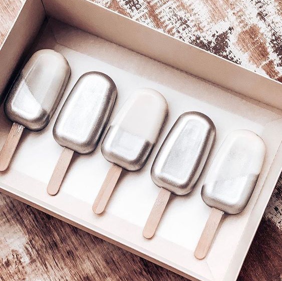 Edible Silicon Ice Cream Popsicle Mold Mousse Ice Cream Cake Mold DIY Baking Mold