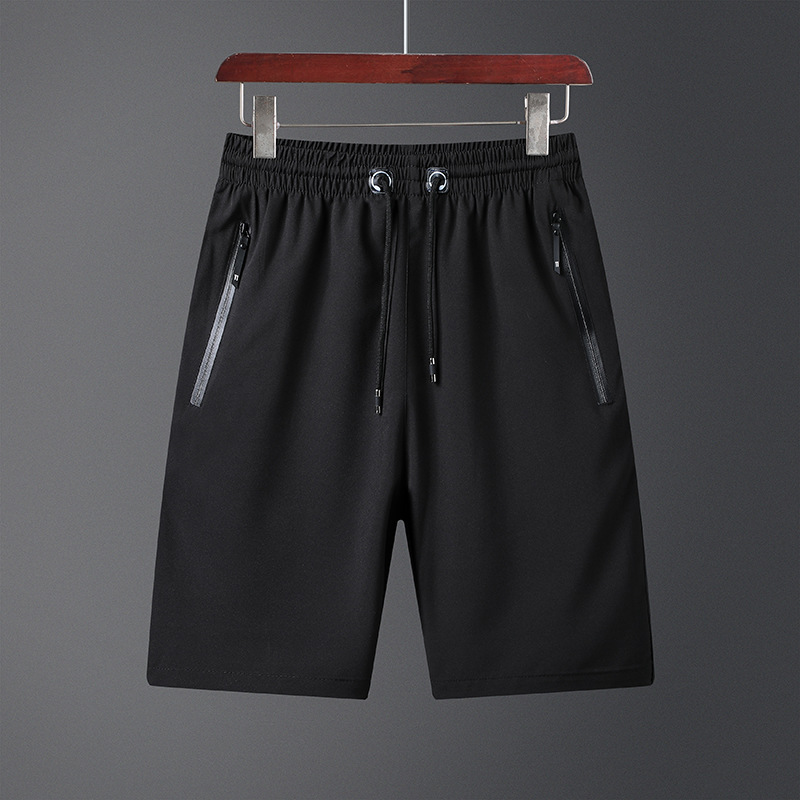 Casual Pants Men&#039;s Waterproof Zipper 2020 New Ice Silk Men&#039;s QuickDry Pants Casual Shorts Sports QuickDrying Beach Pants