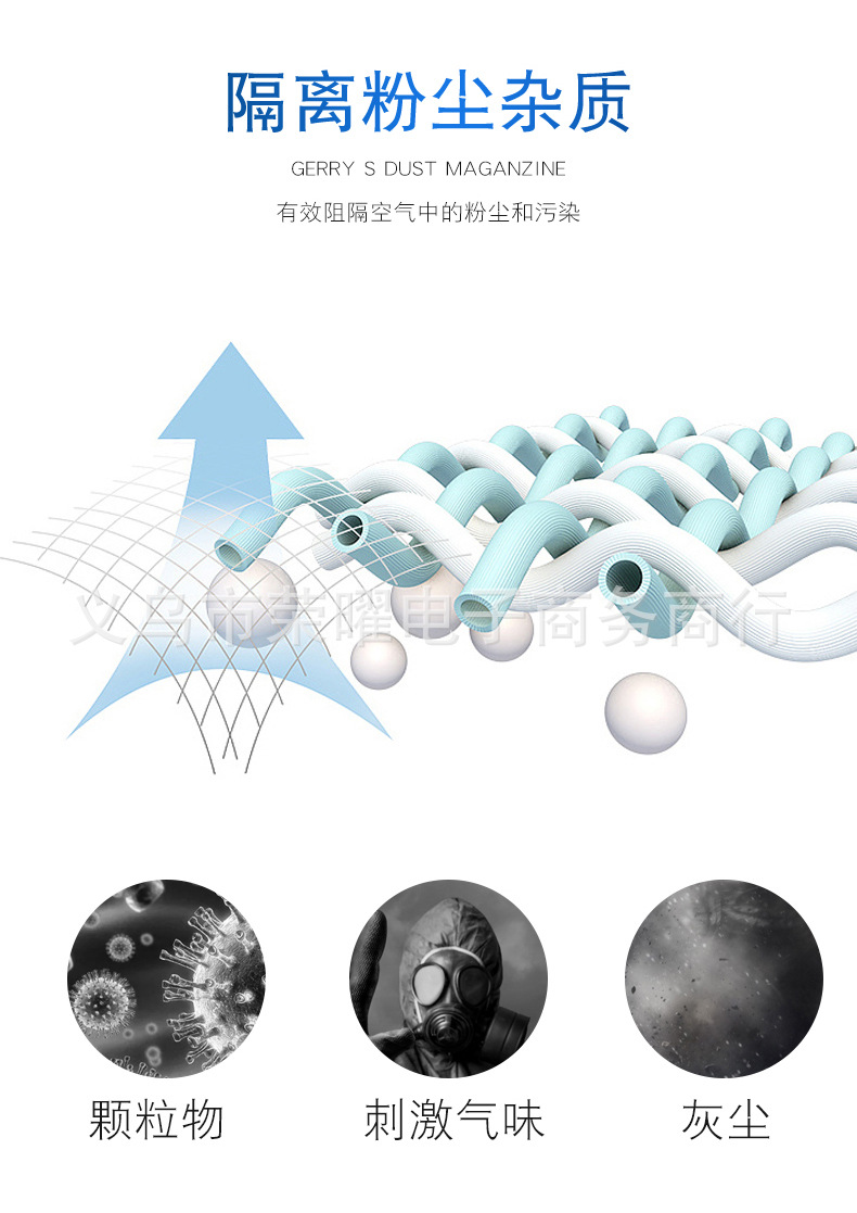 Star ice silk cotton face mask washable face Mask Summer thin breathable dust and radiant manufacturers direct