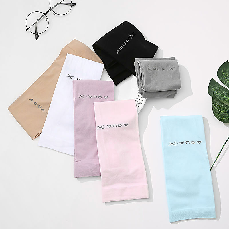 Manufacturers direct summer ice silk interim sleeve outdoor cycling exercise cooling sleeve