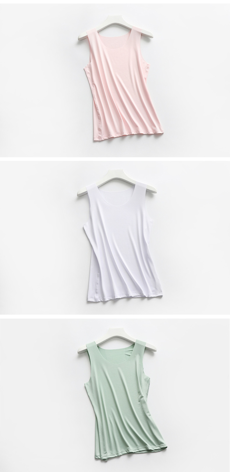 Follow the heart of spring and summer New thin women without trace Ice Vest Movement Speed Dry milk Stretch running Follow the heart of spring and summer New thin women without trace Ice Vest Movement Speed Dry milk Stretch running