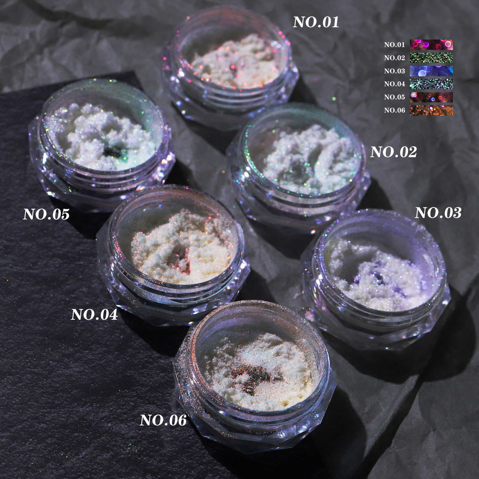 MultiColor Manicure Internet Celebrity Smooth Skin Pink 2021 New Fairy Highlight Powder Ice Transparent Popular White