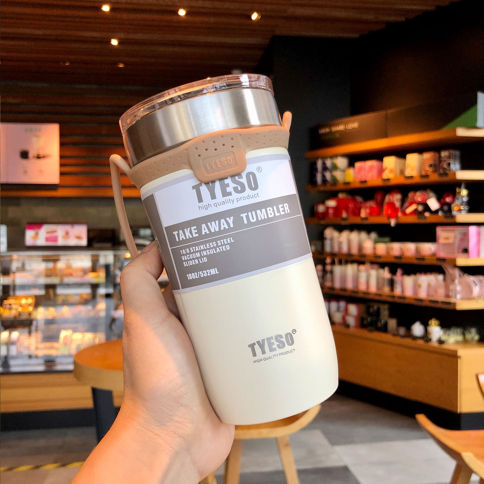 Cup Portable Stainless Steel Water Cup Creative Personality Large Capacity Sports Handle Coffee Ice Cream Cup Bottle Cup Portable Stainless Steel Water Cup Creative Personality Large Capacity Sports Handle Coffee Ice Cream Cup Bottle
