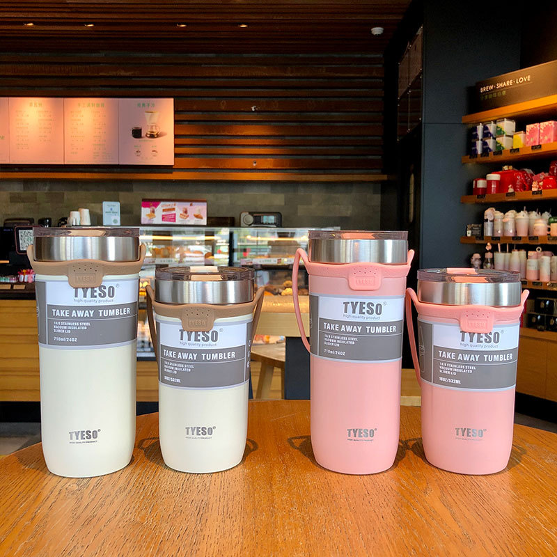 Cup Portable Stainless Steel Water Cup Creative Personality Large Capacity Sports Handle Coffee Ice Cream Cup Bottle Cup Portable Stainless Steel Water Cup Creative Personality Large Capacity Sports Handle Coffee Ice Cream Cup Bottle