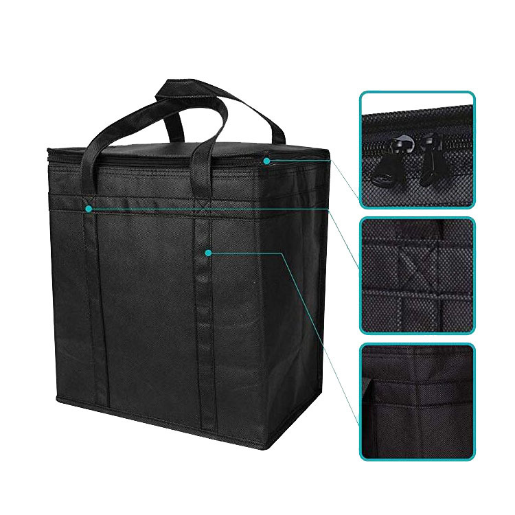 Spot Supply New Non-Woven Fabric Long Portable Aluminum Foil Insulation Bag Car Fresh Ice Pack Lunch Box Customized Spot Supply New Non-Woven Fabric Long Portable Aluminum Foil Insulation Bag Car Fresh Ice Pack Lunch Box Customized