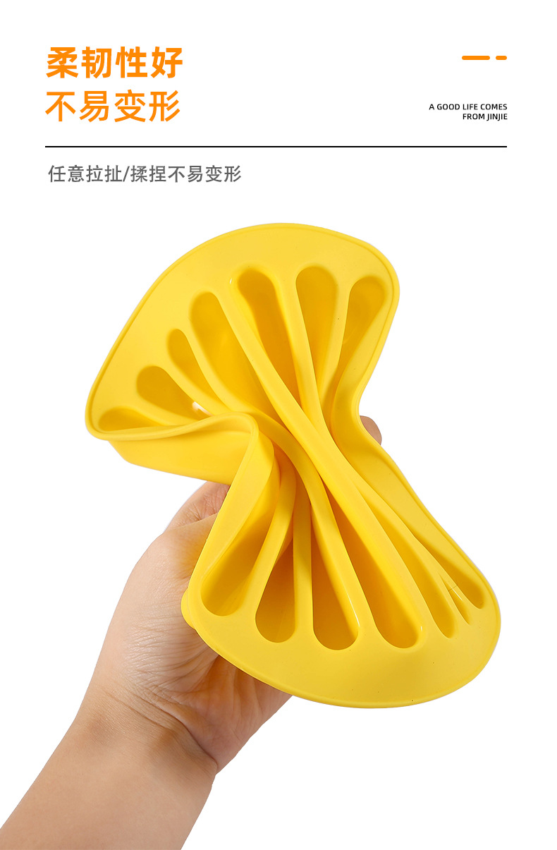 Homemade DIY Silicone Ice Tray Molded Silicone Sausage Ham Hot Dog Mold Finger Cookie Cutter Ice Making Baking Mold Homemade DIY Silicone Ice Tray Molded Silicone Sausage Ham Hot Dog Mold Finger Cookie Cutter Ice Making Baking Mold
