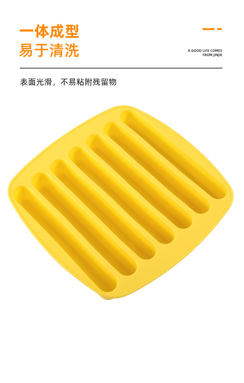 Homemade DIY Silicone Ice Tray Molded Silicone Sausage Ham Hot Dog Mold Finger Cookie Cutter Ice Making Baking Mold Homemade DIY Silicone Ice Tray Molded Silicone Sausage Ham Hot Dog Mold Finger Cookie Cutter Ice Making Baking Mold