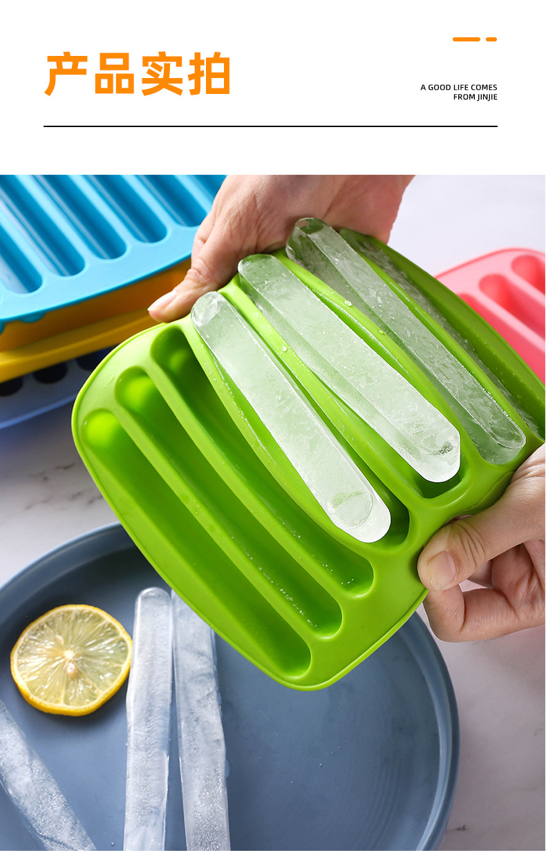 Homemade DIY Silicone Ice Tray Molded Silicone Sausage Ham Hot Dog Mold Finger Cookie Cutter Ice Making Baking Mold Homemade DIY Silicone Ice Tray Molded Silicone Sausage Ham Hot Dog Mold Finger Cookie Cutter Ice Making Baking Mold