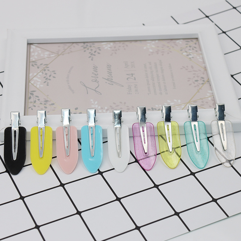 Nana Xiao Zhan Style Seamless Barrettes Internet Influencer Hairpin Ice Cream Surfboard Duckbill Clip Hairware Whole Nana Xiao Zhan Style Seamless Barrettes Internet Influencer Hairpin Ice Cream Surfboard Duckbill Clip Hairware Whole