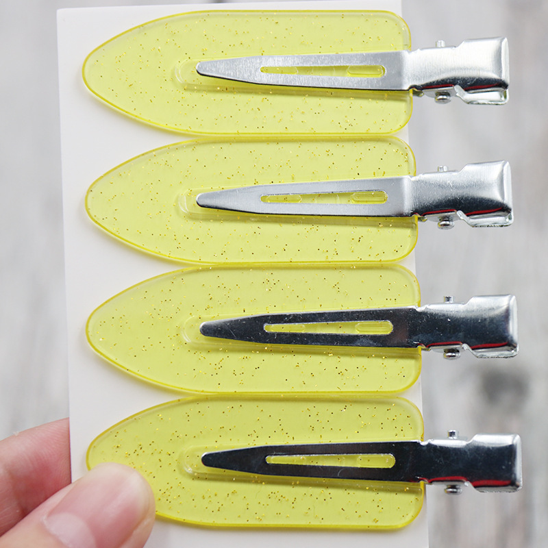 Nana Xiao Zhan Style Seamless Barrettes Internet Influencer Hairpin Ice Cream Surfboard Duckbill Clip Hairware Whole Nana Xiao Zhan Style Seamless Barrettes Internet Influencer Hairpin Ice Cream Surfboard Duckbill Clip Hairware Whole
