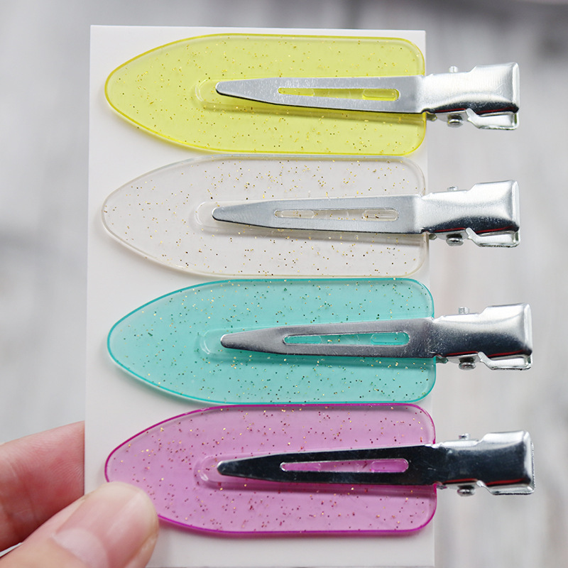 Nana Xiao Zhan Style Seamless Barrettes Internet Influencer Hairpin Ice Cream Surfboard Duckbill Clip Hairware Whole Nana Xiao Zhan Style Seamless Barrettes Internet Influencer Hairpin Ice Cream Surfboard Duckbill Clip Hairware Whole