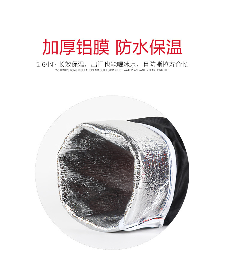 New European and American Fashion Cool Oxford Cloth round Ice Pack Home Portable Folding Thermos Cup Cover Cylinder Type New European and American Fashion Cool Oxford Cloth round Ice Pack Home Portable Folding Thermos Cup Cover Cylinder Type