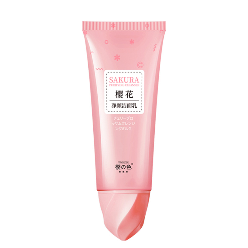 Cleanser Hydrating Moisturizing and Oil Controlling Petal Ice Cream Facial Cleanser Men&#039;s and Women&#039;s Skin Care OEM