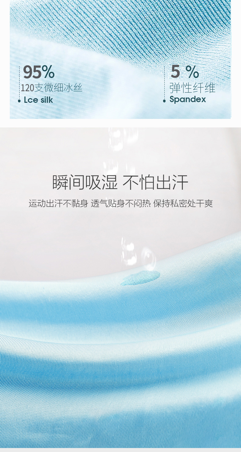 Men's Underwear Boxers Summer Solid Color Breathable Ice Silk Shorts Thin Boxers Underwear Men Men's Underwear Boxers Summer Solid Color Breathable Ice Silk Shorts Thin Boxers Underwear Men