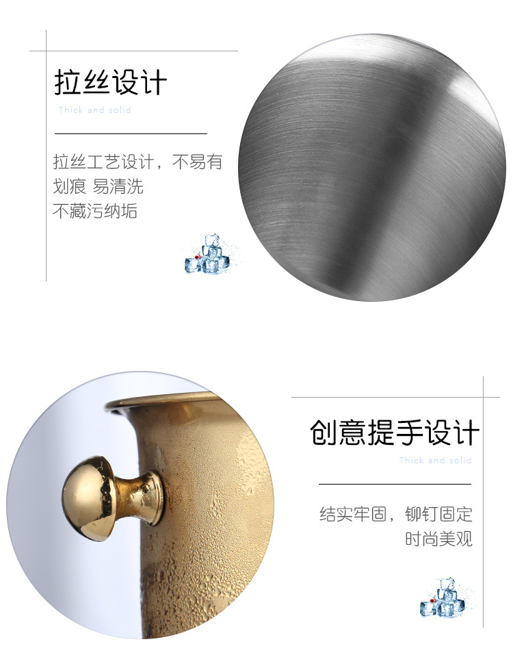 Stainless Steel Horn Champagne Bucket Hammer Pattern Champagne Barrel-Type Red Wine Barrel Hotel Bar KTV Ice Bucket Stainless Steel Horn Champagne Bucket Hammer Pattern Champagne Barrel-Type Red Wine Barrel Hotel Bar KTV Ice Bucket