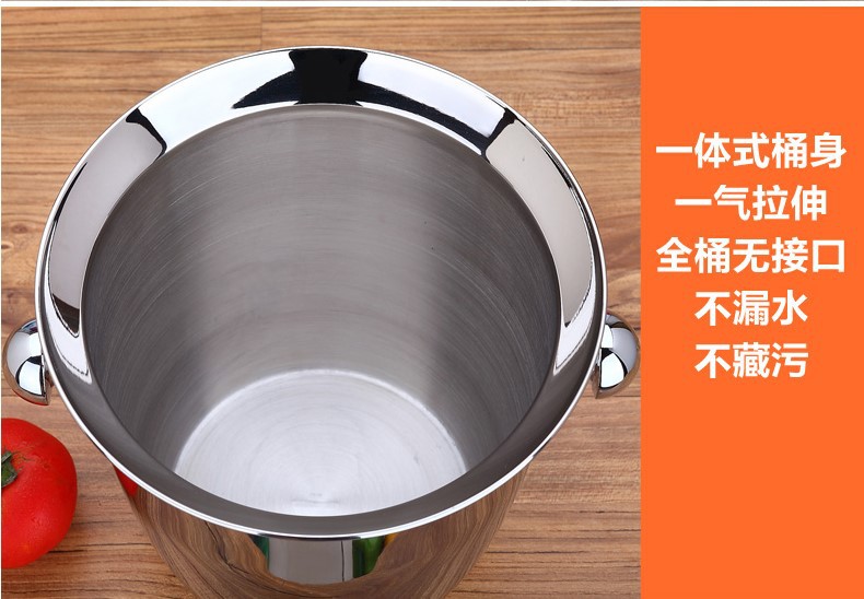 Stainless Steel Horn Champagne Bucket Hammer Pattern Champagne Barrel-Type Red Wine Barrel Hotel Bar KTV Ice Bucket Stainless Steel Horn Champagne Bucket Hammer Pattern Champagne Barrel-Type Red Wine Barrel Hotel Bar KTV Ice Bucket
