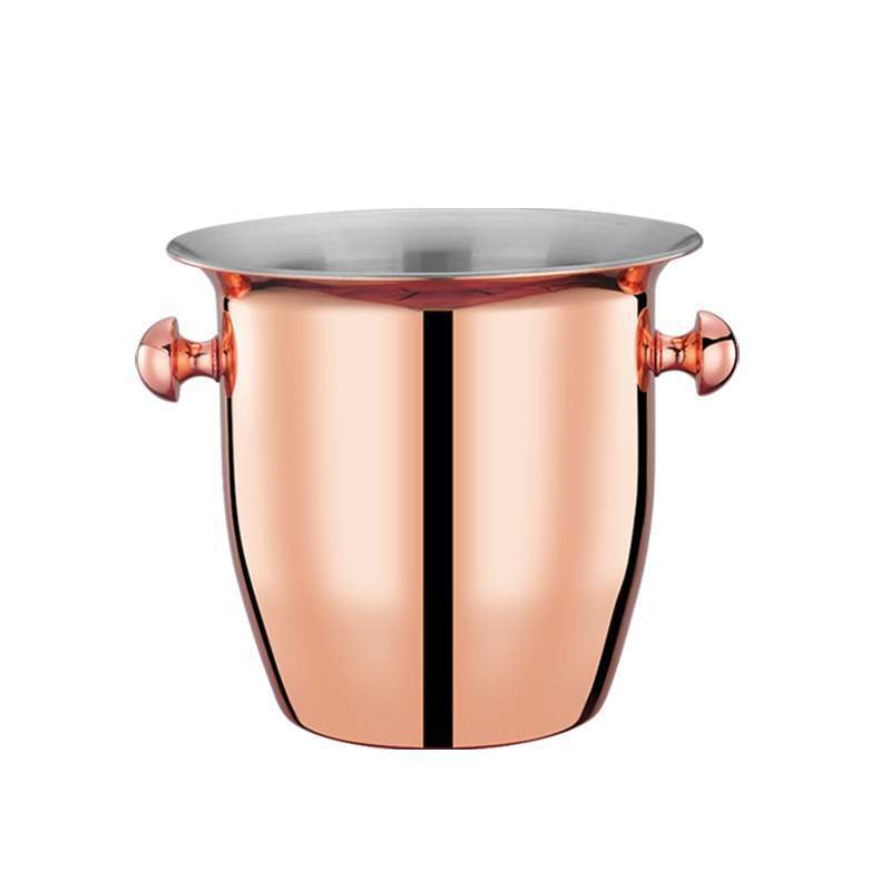 Stainless Steel Horn Champagne Bucket Hammer Pattern Champagne Barrel-Type Red Wine Barrel Hotel Bar KTV Ice Bucket Stainless Steel Horn Champagne Bucket Hammer Pattern Champagne Barrel-Type Red Wine Barrel Hotel Bar KTV Ice Bucket
