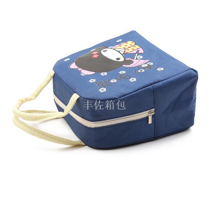 Cartoon bag Oxford waterproof lunch box bag ice pack picnic bag lunch bag insulate bag