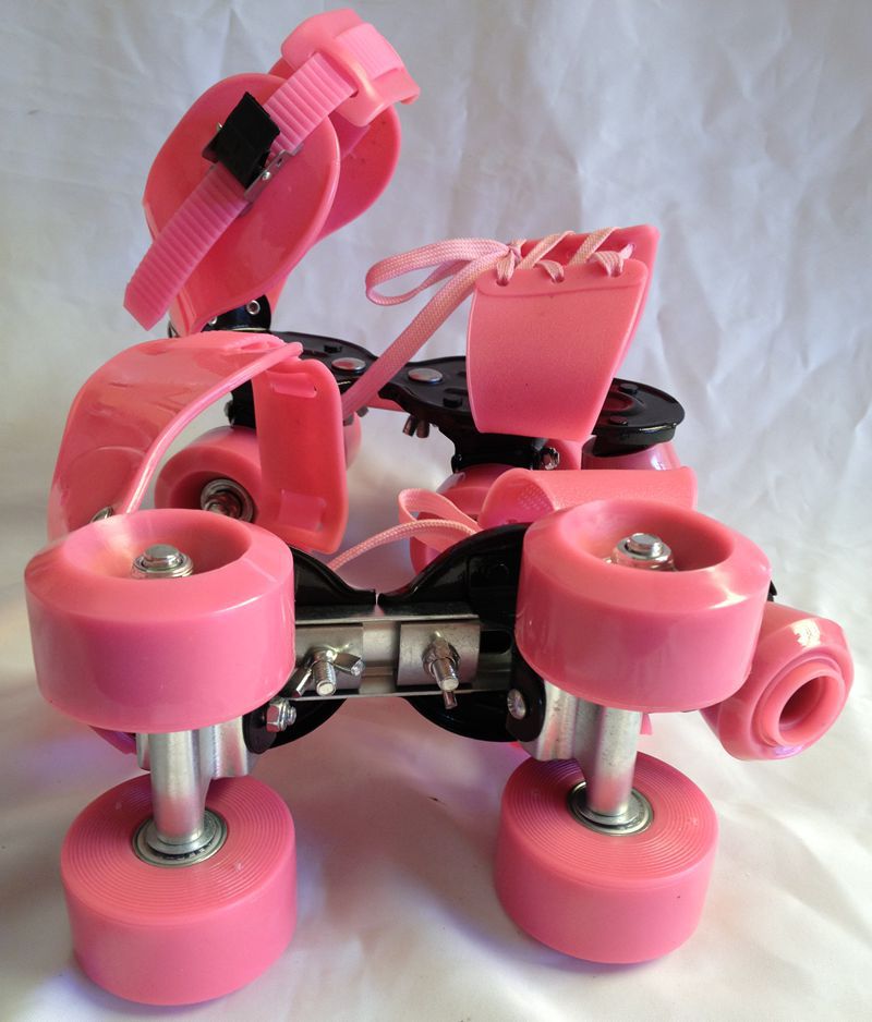 Manufacturers supplied metal bracket adjustable four-wheeled roller skates roller skates double-row roller skating