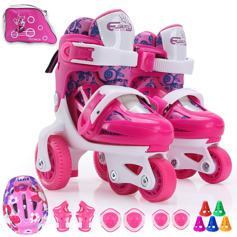 Factory Direct Sales One Piece Dropshipping Skates the Skating Shoes Children&#039;s Suit Baby Rollerskate Roller Skates Heelys