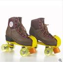 Double row double wheel roller skates skates adult roller skates skates