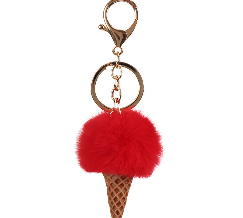New Acrylic Ice Cream Keychain Pendant Simulation Ice Cream Resin Cone Imitation Rex Rabbit Fuzzy Ball Hanging Drop New Acrylic Ice Cream Keychain Pendant Simulation Ice Cream Resin Cone Imitation Rex Rabbit Fuzzy Ball Hanging Drop