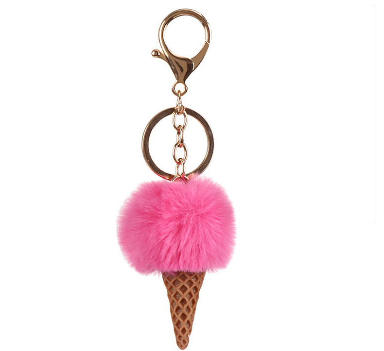 New Acrylic Ice Cream Keychain Pendant Simulation Ice Cream Resin Cone Imitation Rex Rabbit Fuzzy Ball Hanging Drop New Acrylic Ice Cream Keychain Pendant Simulation Ice Cream Resin Cone Imitation Rex Rabbit Fuzzy Ball Hanging Drop