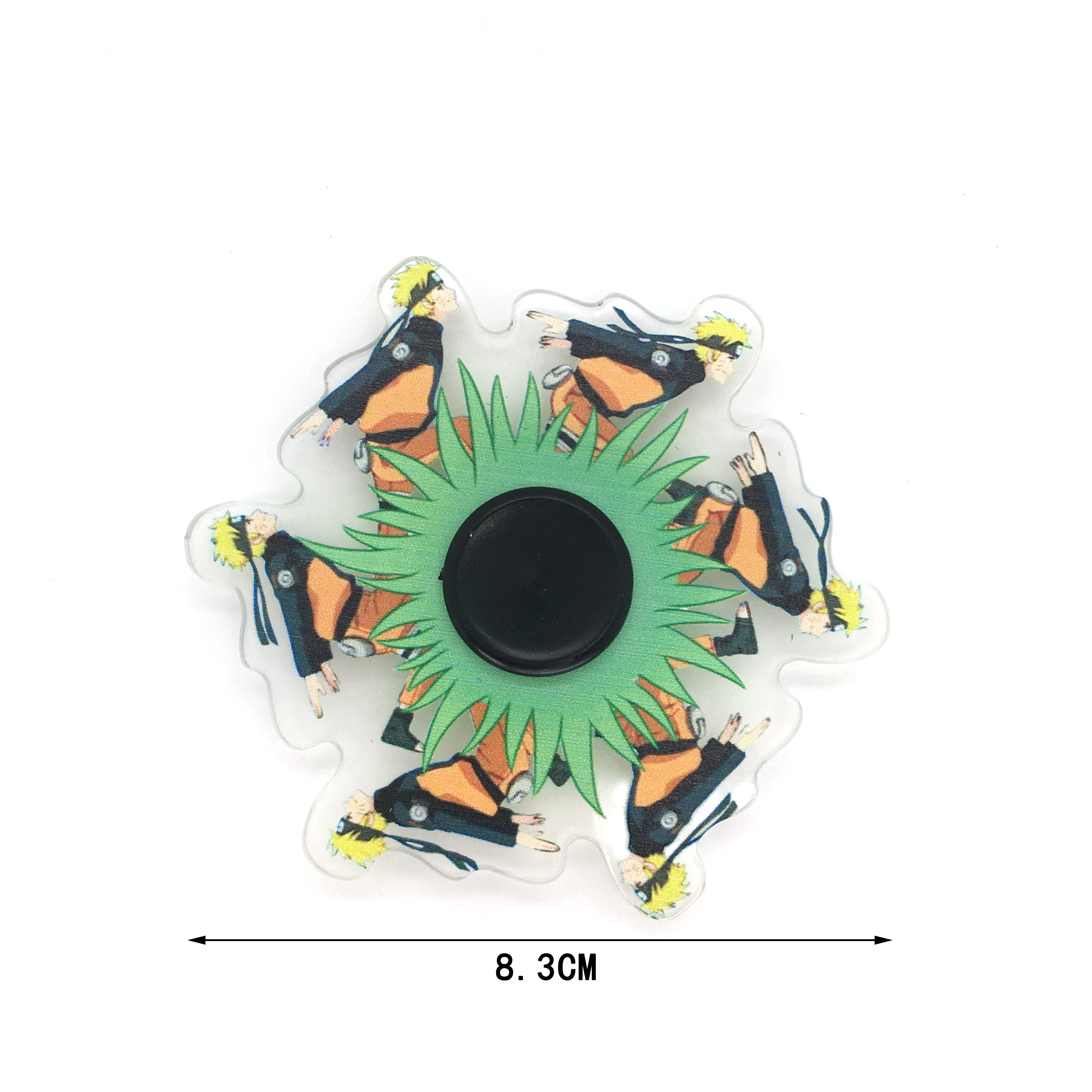 Tiktok&#039;s Same Fingertip Gyro Cartoon Animation Gyro Running Gyro Pressure Reduction Toy Acrylic 3D Gyro