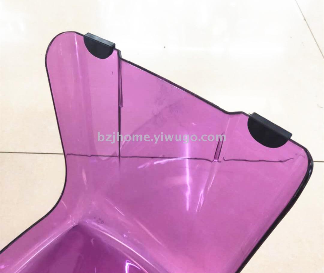 Plastic stool transparent chair transparent chair PC acrylic stool creative home  stool for shoes stool household stool