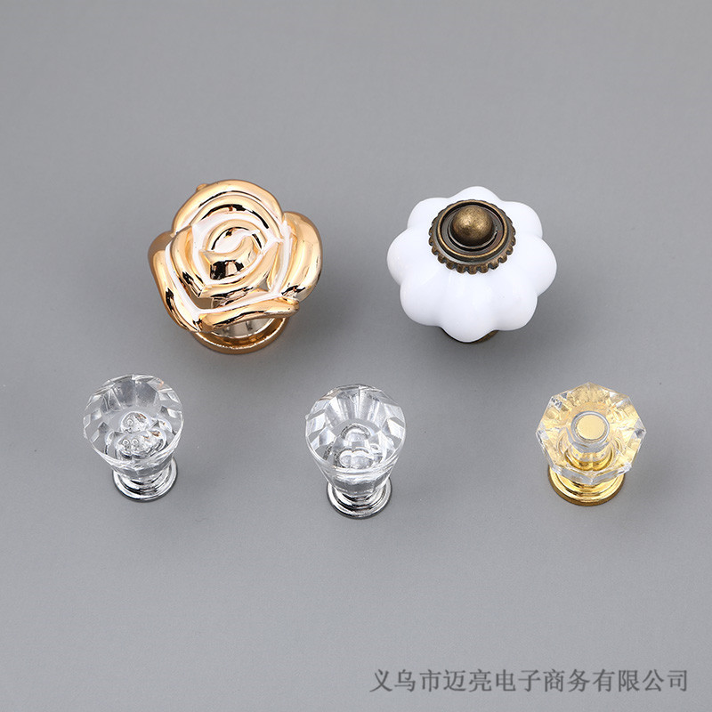 Acrylic Transparent Crystal Handle Cosmetic Cabinet Bedside Table Drawer Box Cover Handle Modern Simple Small Handle Acrylic Transparent Crystal Handle Cosmetic Cabinet Bedside Table Drawer Box Cover Handle Modern Simple Small Handle