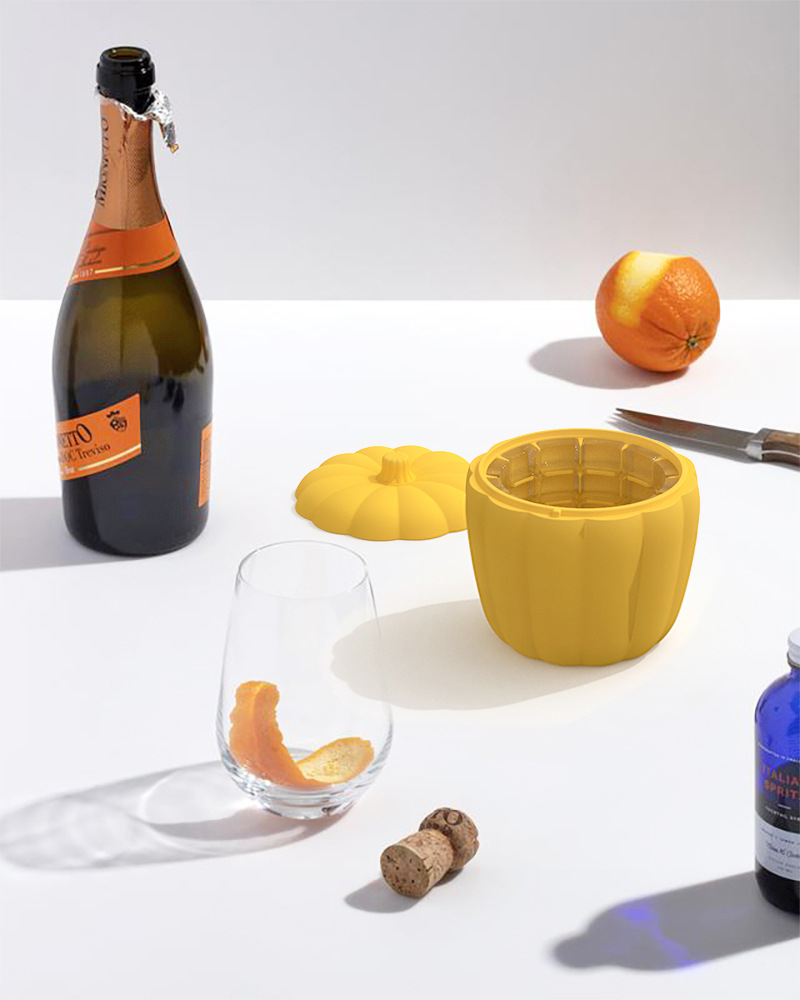Zhongfu New Creative Pumpkin Ice Bucket Beer Ice Bucket Silicone Ice Tray Champagne Red Beer Large Acrylic Ice Bucket Zhongfu New Creative Pumpkin Ice Bucket Beer Ice Bucket Silicone Ice Tray Champagne Red Beer Large Acrylic Ice Bucket