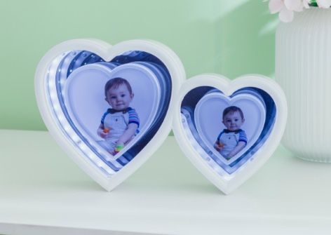 Glass Creative Decoration Photo Home Decorative Gift Crafts Magic Mirror Photo Frame