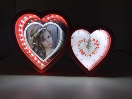 Glass Creative Decoration Photo Home Decorative Gift Crafts Magic Mirror Photo Frame