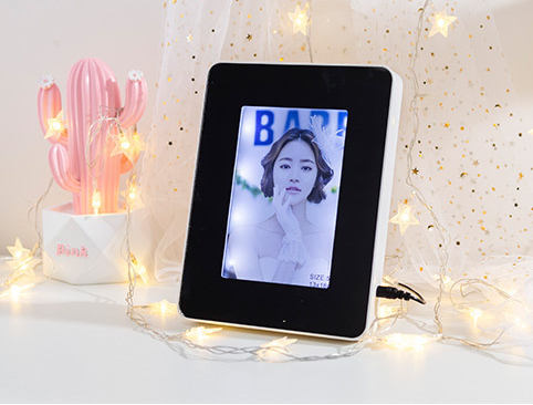 Glass Creative Decoration Photo Home Decorative Gift Crafts Magic Mirror Photo Frame