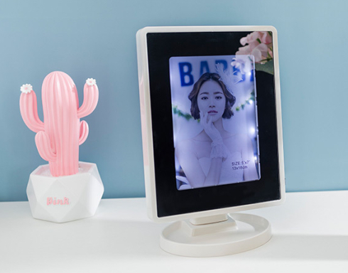 Glass Creative Decoration Photo Home Decorative Gift Crafts Magic Mirror Photo Frame