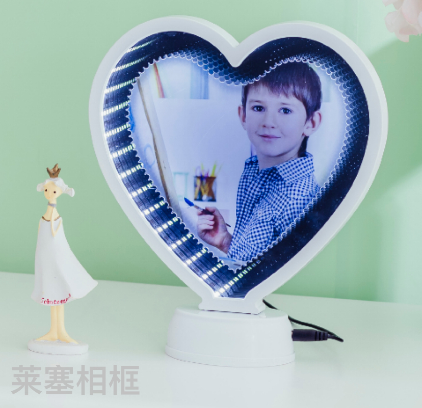 Glass Creative Decoration Photo Home Decorative Gift Crafts Magic Mirror Photo Frame